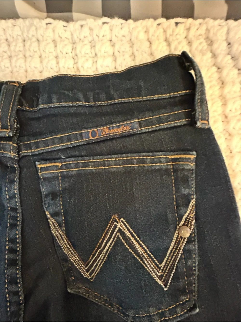 Wrangler Kids Dark Indigo Flare Jeans